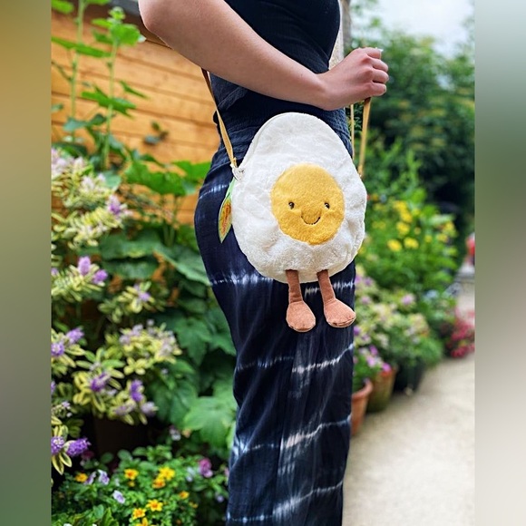 Jellycat Amuseables Happy Boiled Egg Bag Brand New with Tags (BNWT) - Picture 2 of 4